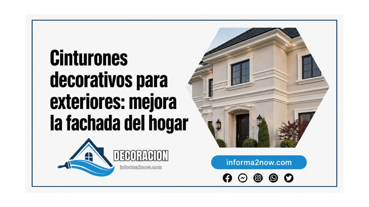 Los mejores cinturones decorativos para exteriores