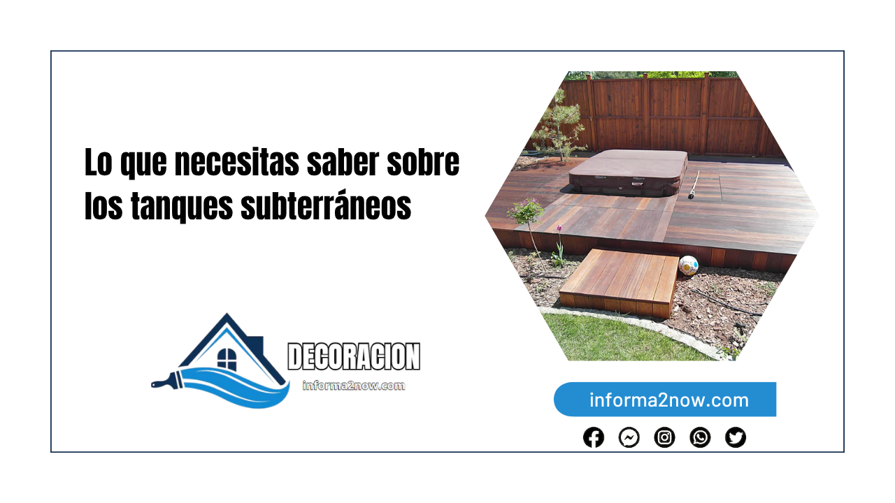 Lo que necesita saber sobre los tanques empotrados