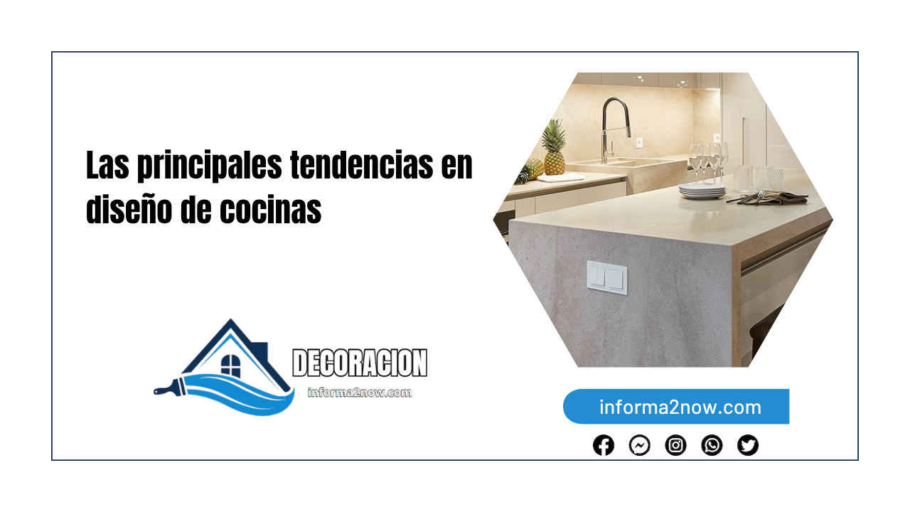 Las principales tendencias en diseño de cocinas