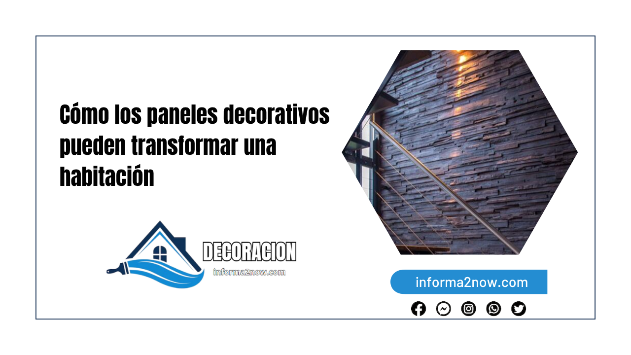 Cómo los paneles decorativos pueden transformar una habitación
