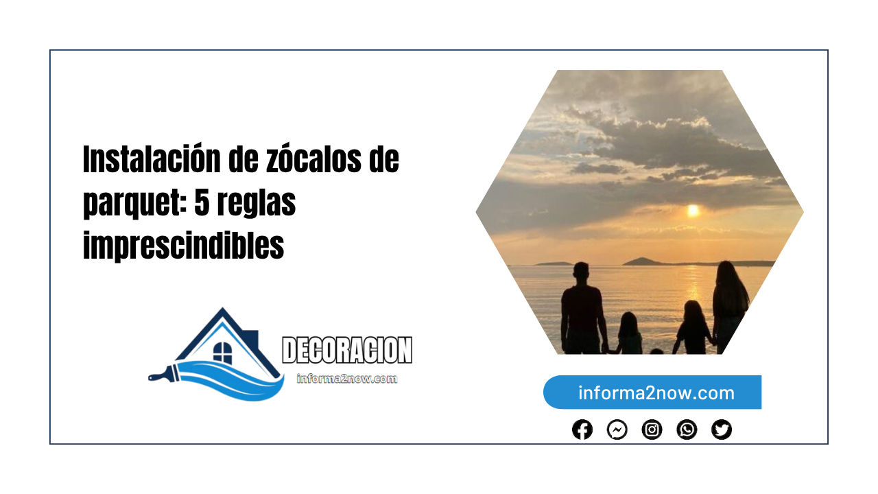 Instalación de zócalos de parquet: 5 reglas imprescindibles