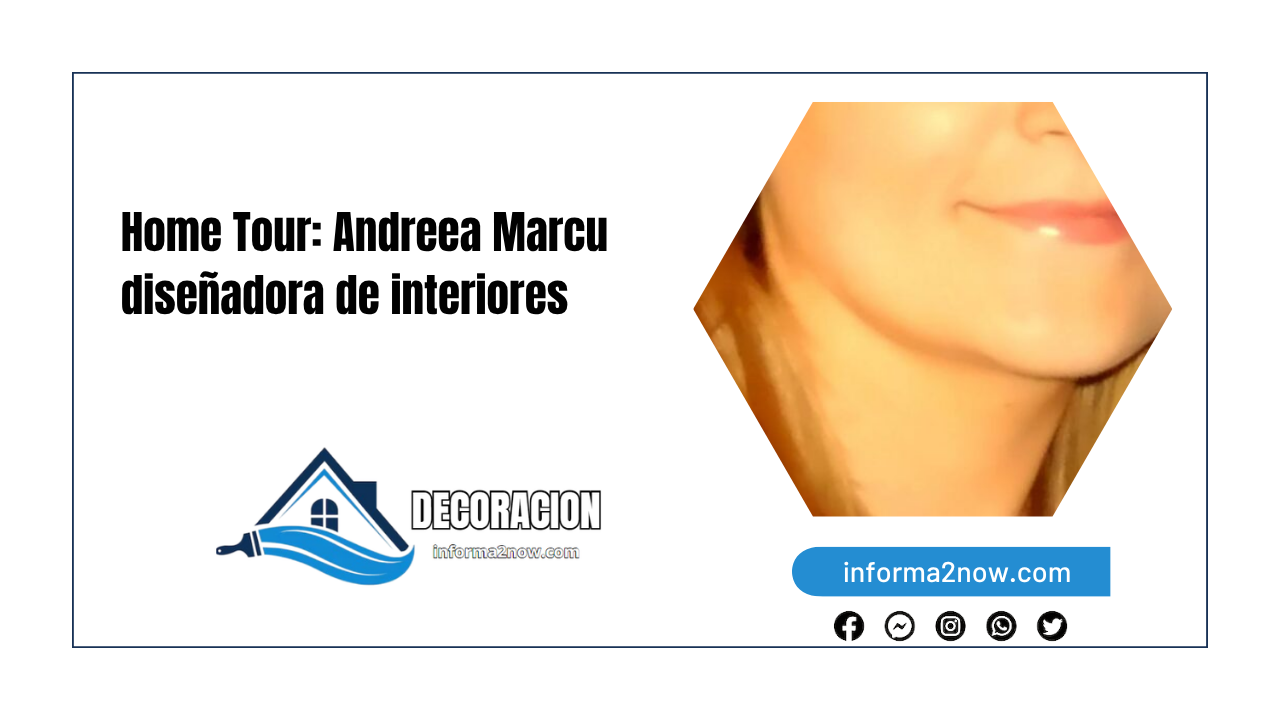 Home Tour: Andreea Marcu diseñadora de interiores