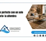 El salón perfecto con un solo accesorio: la alfombra