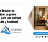 Cómo decorar un recibidor pequeño: ideas para una entrada elegante y funcional